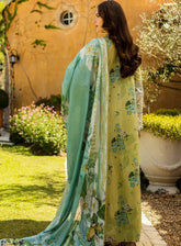 Elaf Embroidered Chikankari Lawn Suits Unstitched 3 Piece - EF25CL ELK-07A ALLURE